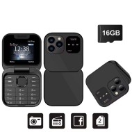 Servo i16 Pro Mini – флип телефон с две SIM карти ⭐