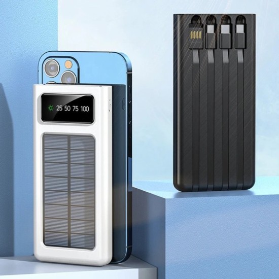 Соларна външна батерия PowerBank 30000 mAh – Зареждай навсякъде!