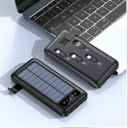 Соларна външна батерия PowerBank 30000 mAh – Зареждай навсякъде!