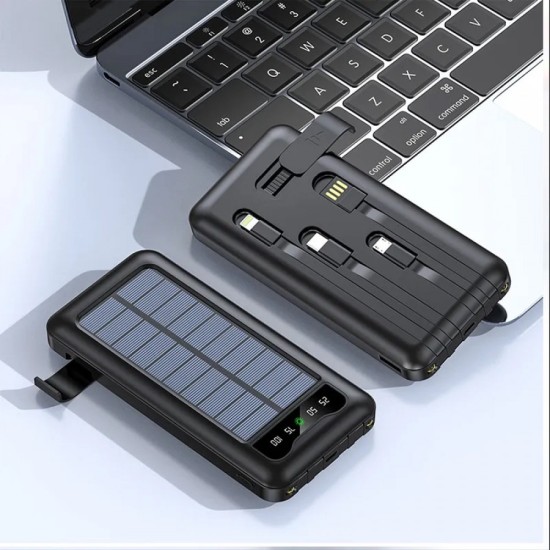 Соларна външна батерия PowerBank 30000 mAh – Зареждай навсякъде!