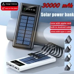 Соларна външна батерия PowerBank 30000 mAh – Зареждай навсякъде!