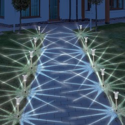10 броя Градински соларни LED лампи