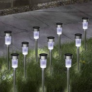10 броя Градински соларни LED лампи