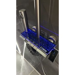 Луксозен дигитален термостатичен душ панел с LED дисплей и сензорно управление