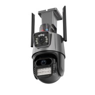 WiFi смарт камера за наблюдение с двойна леща, ротация и Full HD (8MP) резолюция