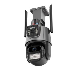WiFi смарт камера за наблюдение с двойна леща, ротация и Full HD (8MP) резолюция